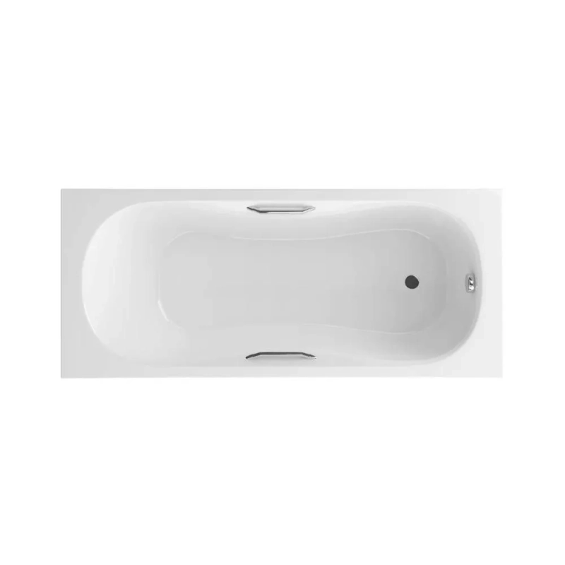 Clesis Lux Wanna 170X75 Biała Z Rączkami WAEX.CLE17WHC Excellent