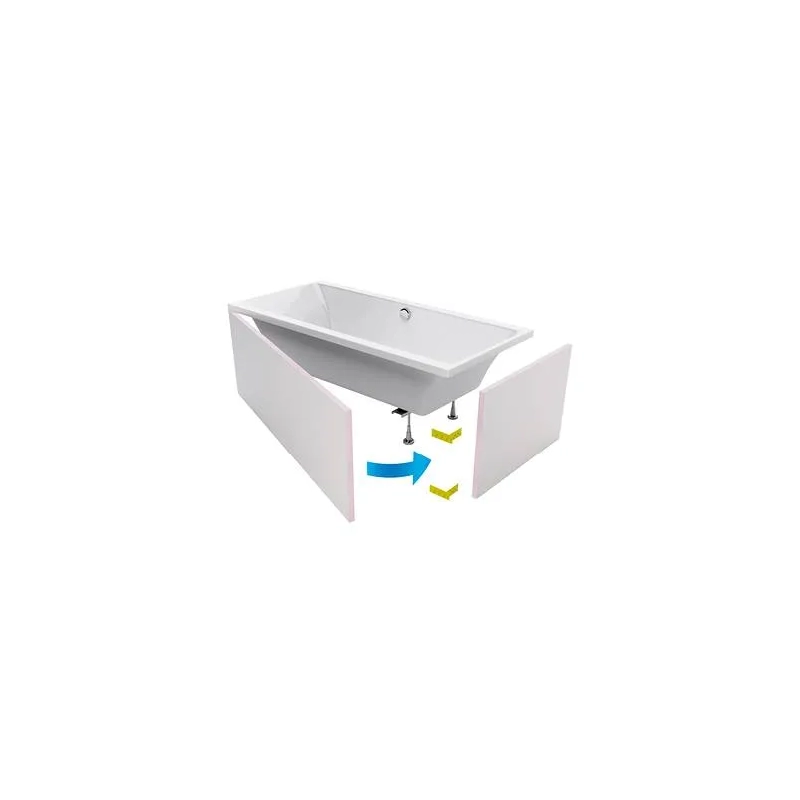 Obudowa Flex Do Wanny Bok 90X60 OBEX.P.90X60WH Excellent Obudowa Flex Do Wanny Bok 90X60 OBEX.P.90X60WH Excellent