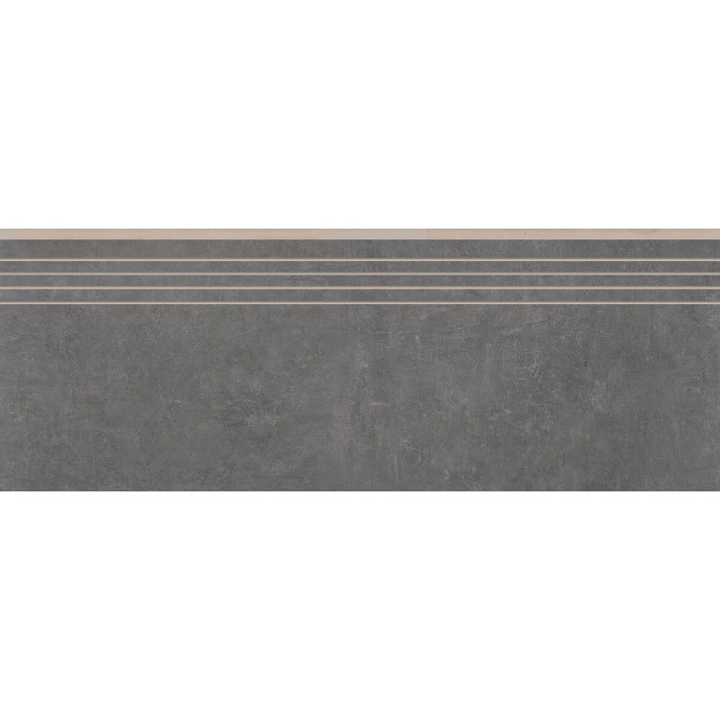 Bestone Dark Grey 29,7x119,7 Rektyfikowana Stopnica Ceramica Limone Bestone Dark Grey 29,7x119,7 Rektyfikowana Stopnica Ceramica Limone