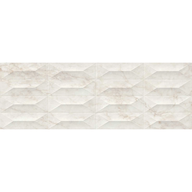 Marazzi Marbleplay Calacatta Struttura Gem 3D 30x90 Rett. M4PE