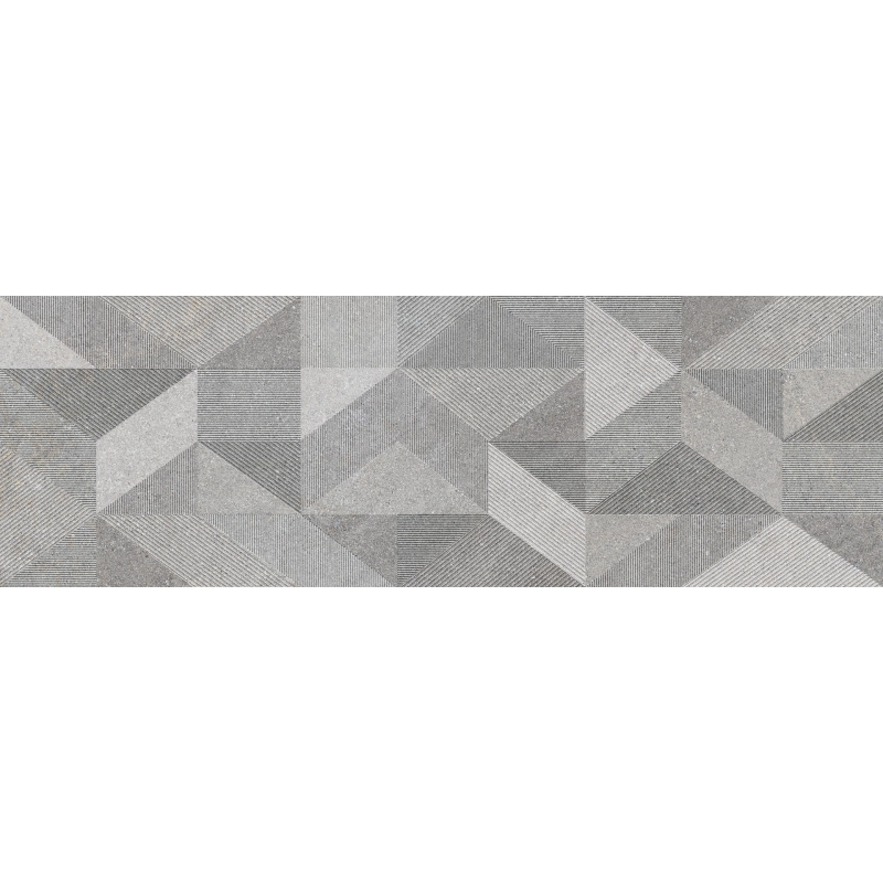 Marazzi Naturalia Decoro Micro Grigio  33x100 Rett. MENR