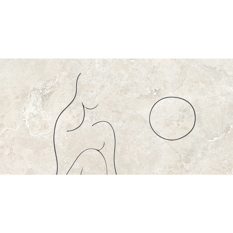 Dekor gresowy ścienny Teri Soft Line E 119,8x59,8x0,8 Tubądzin