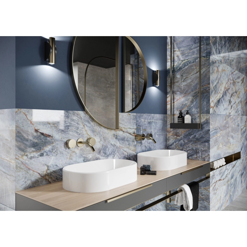 Gres Brazilian Quartzite Blue 1197x597x8 Cerrad + La Mania