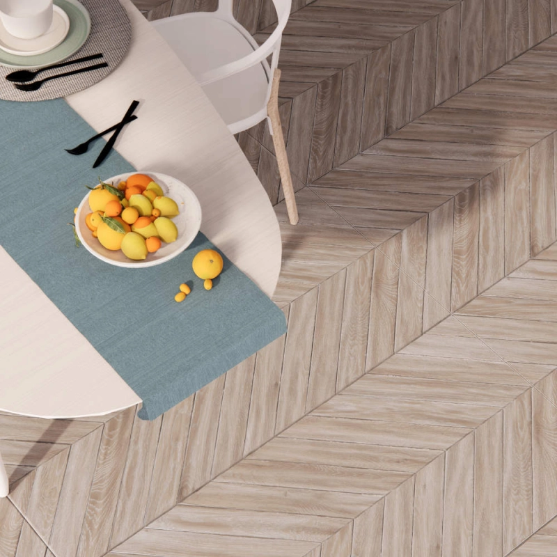 Chevron Terra 60x120 Rect. (1.44) Egen
