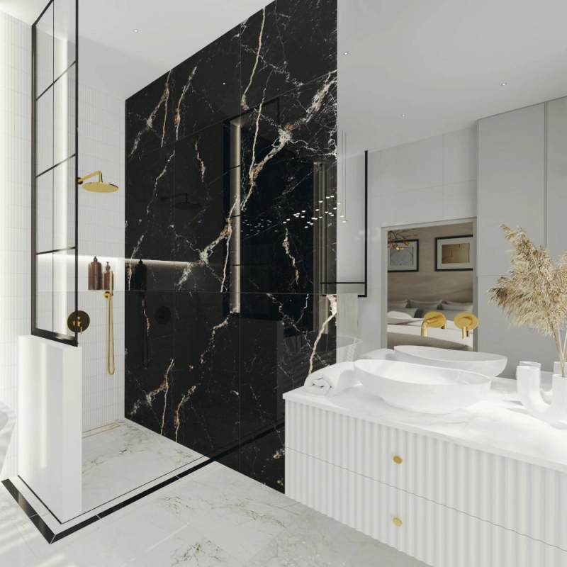 Cosmic Black 60x120 Rect. (1,44) High Glossy Egen