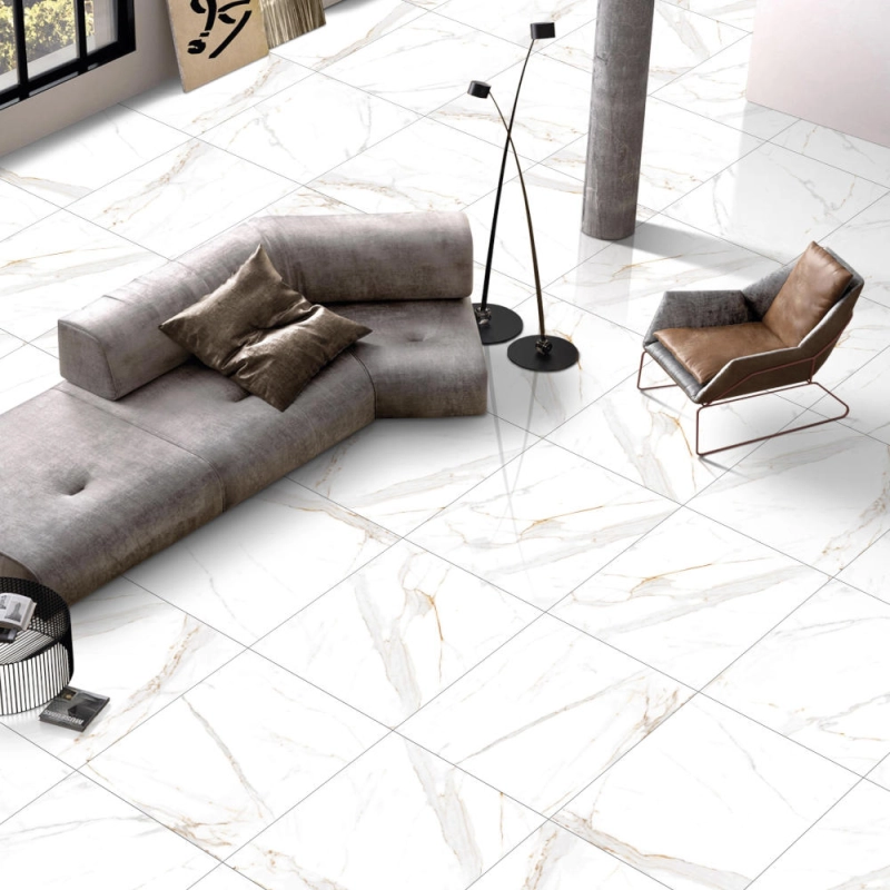Verona Gold 60x60x7mm Rect. (1,44) Matt Egen