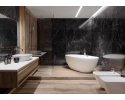 Etnos Anthracite 59,7x59,7 Gres Szkliwiony Rektyfikowany Polerowany Ceramica Limone