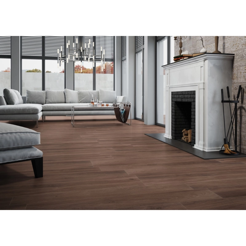 Arbaro Brown 120,2x29,7 Gres Szkliwiony Rektyfikowany Matowy Ceramica Limone