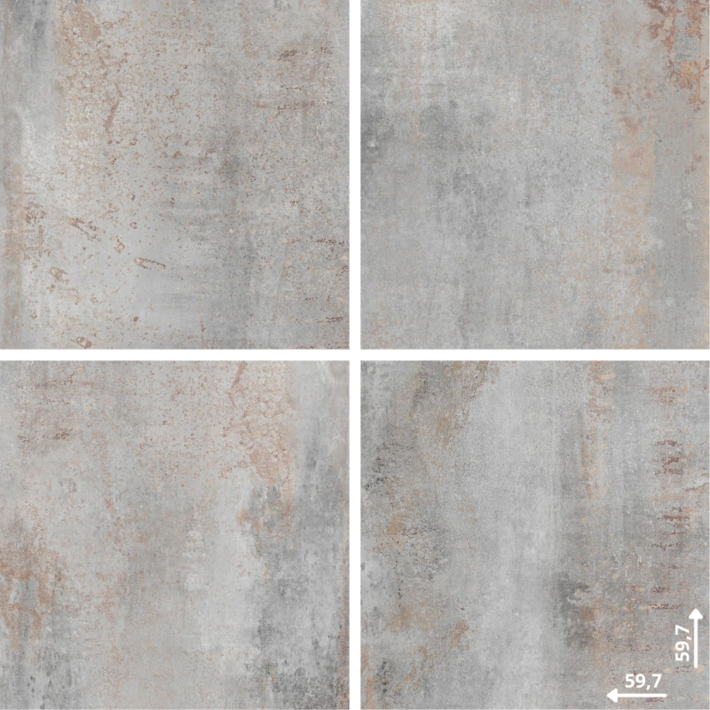 Hera Grey 59,7x59,7 Gres Szkliwiony Rektyfikowany Lappato Ceramica Limone Hera Grey 59,7x59,7 Gres Szkliwiony Rektyfikowany Lappato Ceramica Limone