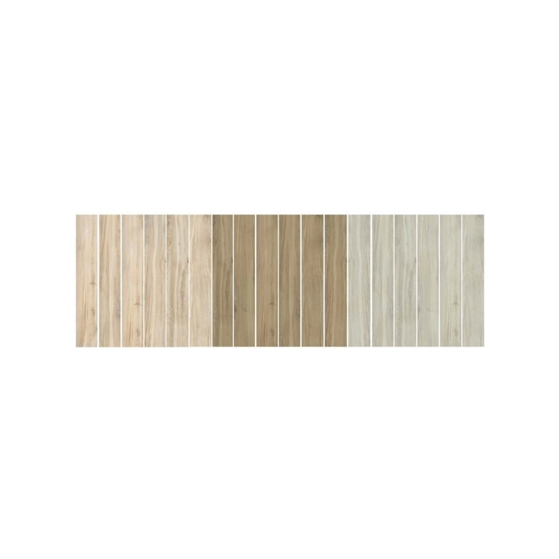 Mekano Bianco 19,3x120,2 Gres Szkliwiony Rektyfikowany Matowy Ceramica Limone