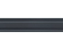 Listwa ścienna Timeless black 2 32,8x7,4 Tubądzin Maciej Zień