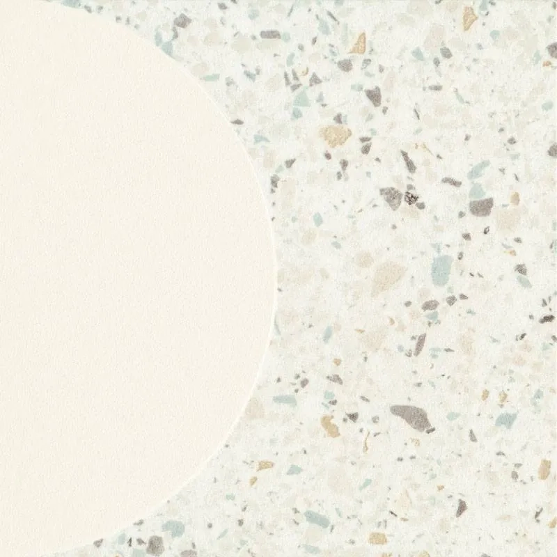 Dekor gresowy Funky white 2 19,8x19,8 Tubądzin Maciej Zień