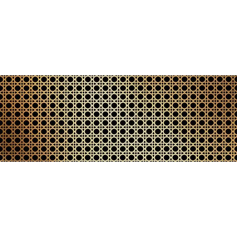 Dekor ścienny Gleam gold 32,8x89,8 Tubądzin Maciej Zień