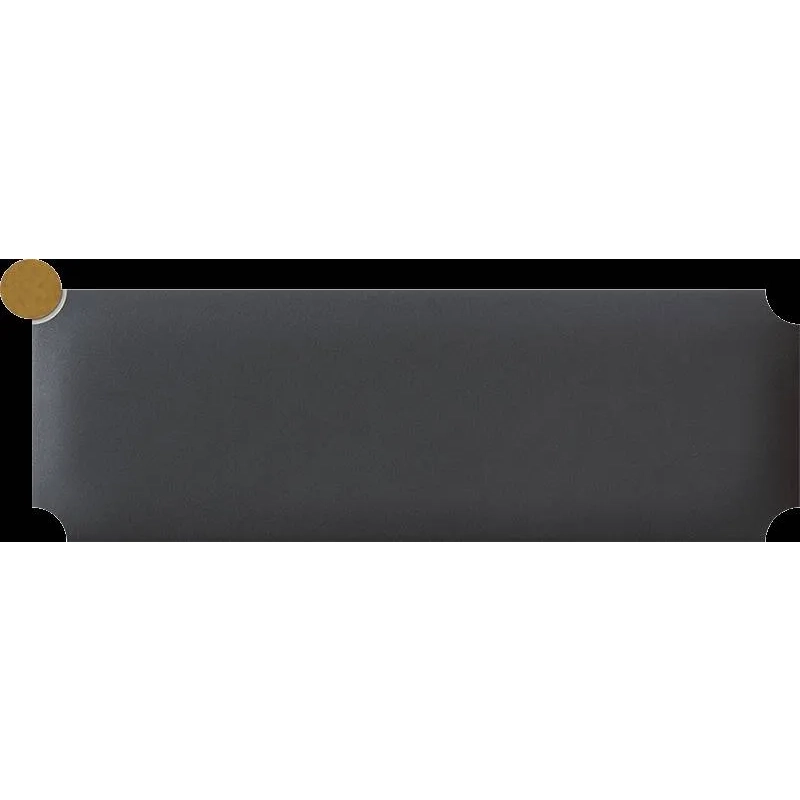 Dekor ścienny Sophisticated brick black 23,7x7,8 Tubądzin Maciej Zień
