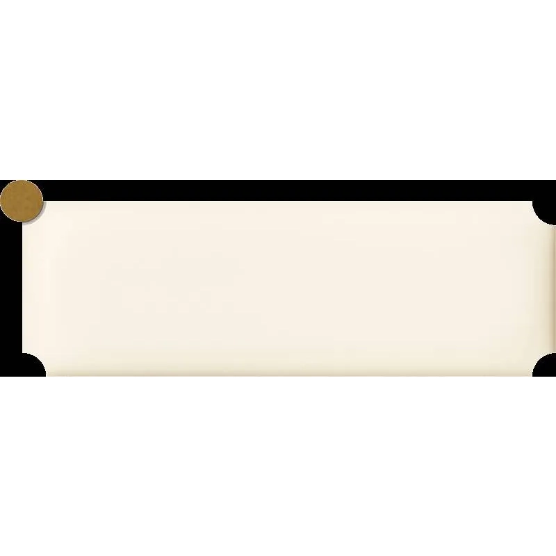 Dekor ścienny Sophisticated brick white 23,7x7,8 Tubądzin Maciej Zień