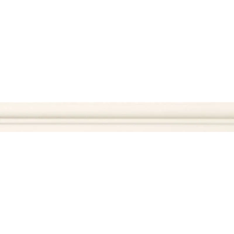 Listwa ścienna Timeless white 1 32,8x4,2 Tubądzin Maciej Zień