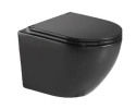 Miska z deską wolnoopadającą Nox 49x37 Czarny mat ZOYA-LT-046E-NR-MB/EMPORIA-LT-046E-NR-MB Emporia