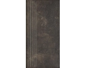Scandiano Brown Stopnica Prosta 30x60 Paradyż