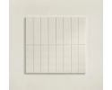 Płytka ścienna Groove white sugar 29,8x7,8x1 Tubądzin