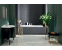 Dekor ścienny Sophisticated brick black 23,7x7,8 Tubądzin Maciej Zień