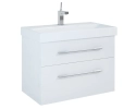 Szafka Barcelona 80 2S White Hg Pdw 164344 Elita