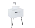 Szafka Futuris 70 1S White Hg Pdw 166932 Elita