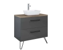 Szafka Futuris 90 2S Anthracite Hg Pdw 167220 Elita