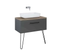 Szafka Futuris 90 1S Anthracite Hg Pdw 167238 Elita
