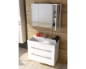 Umywalka Luna 80, Ceram White 145076 Elita