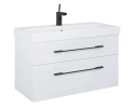 Szafka Barcelona 100 2S White Matt Pdw 169120 Elita