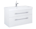 Szafka Barcelona 100 2S White Hg Pdw 164823 Elita