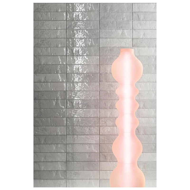 Płytka ścienna Masovia griggio B gloss STR 29,8x7,8x1 Tubądzin