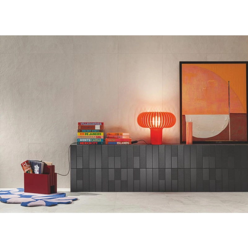 Płytka ścienna Groove burgundy gloss 29,8x7,8x1 Tubądzin
