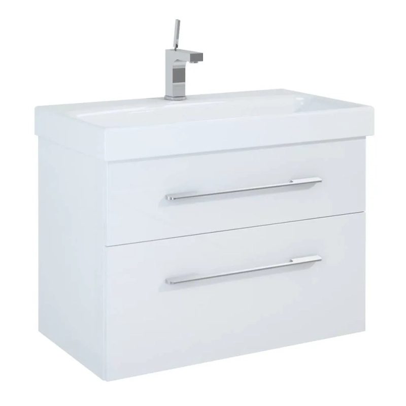 Szafka Barcelona 80 2S White Hg Pdw 164344 Elita