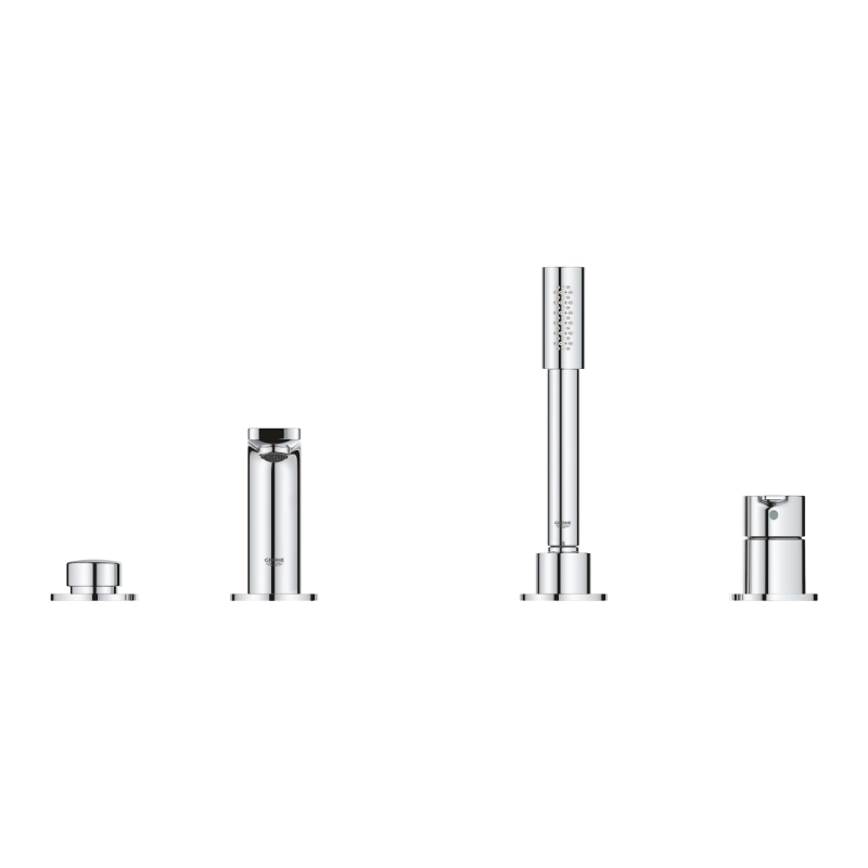 Lineare 4-otworowa bateria wannowa chrom 19577001 Grohe