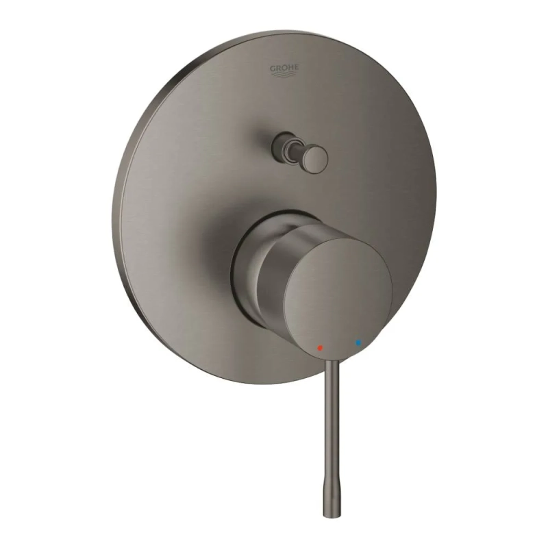 Essence jednouchwytowa bateria do obsługi dwóch wyjść wody brushed hard graphite 24058AL1 Grohe