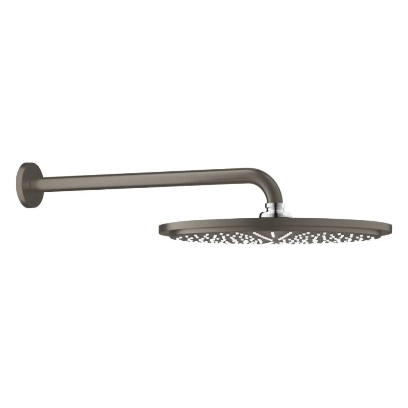 Rainshower cosmopolitan 310 deszczownica z ramieniem 380 mm, 1 strumień brushed hard graphite 26066AL0 Grohe
