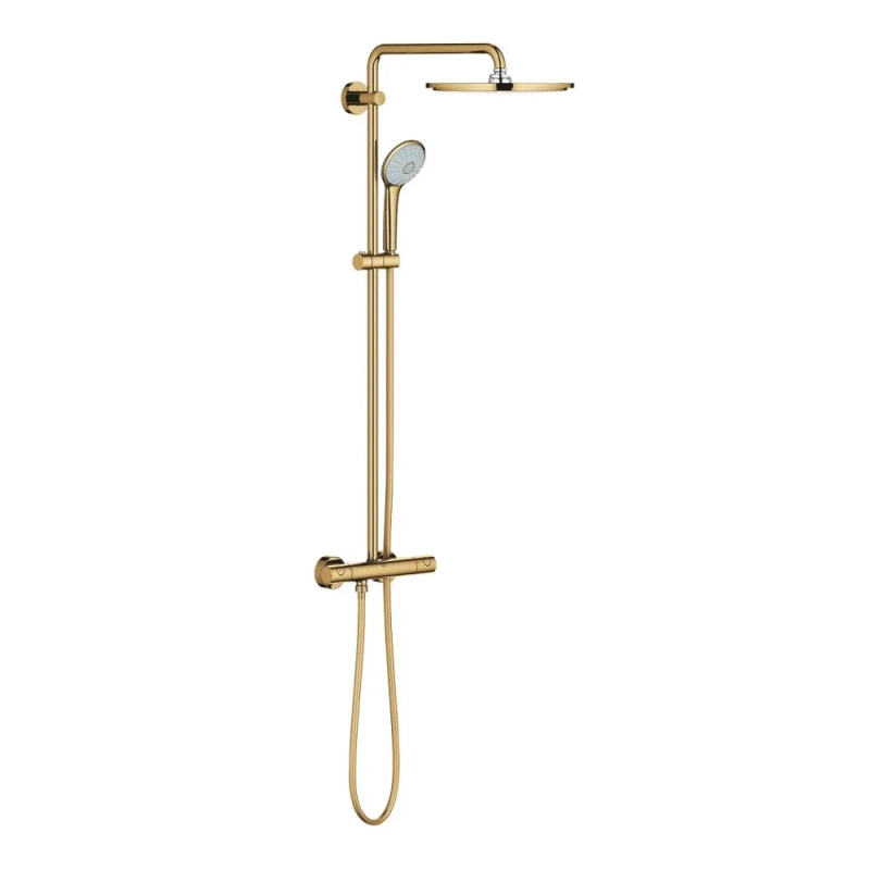 Euphoria system 310 system prysznicowy z termostatem do montażu ściennego cool sunrise 26075GL0 Grohe