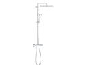 Tempesta cosmopolitan system 250 cube system prysznicowy z termostatem do montażu ściennego chrom 26689000 Grohe