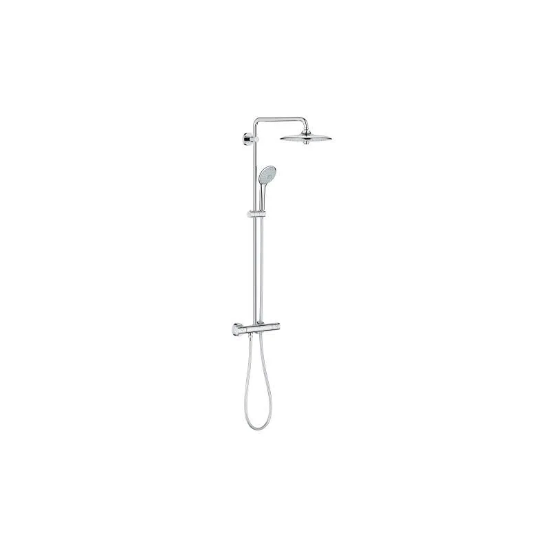Euphoria system 260 system prysznicowy z termostatem do montażu ściennego chrom 27296002 Grohe