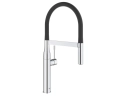 Essence jednouchwytowa bateria zlewozmywakowa, dn 15 chrom, czarny 30294000 Grohe