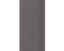 Intero Grafit Stopnica Prosta Nacinana Mat. 29,8x59,8 Paradyż