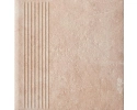 Scandiano Ochra Stopnica Prosta 30x30 Paradyż