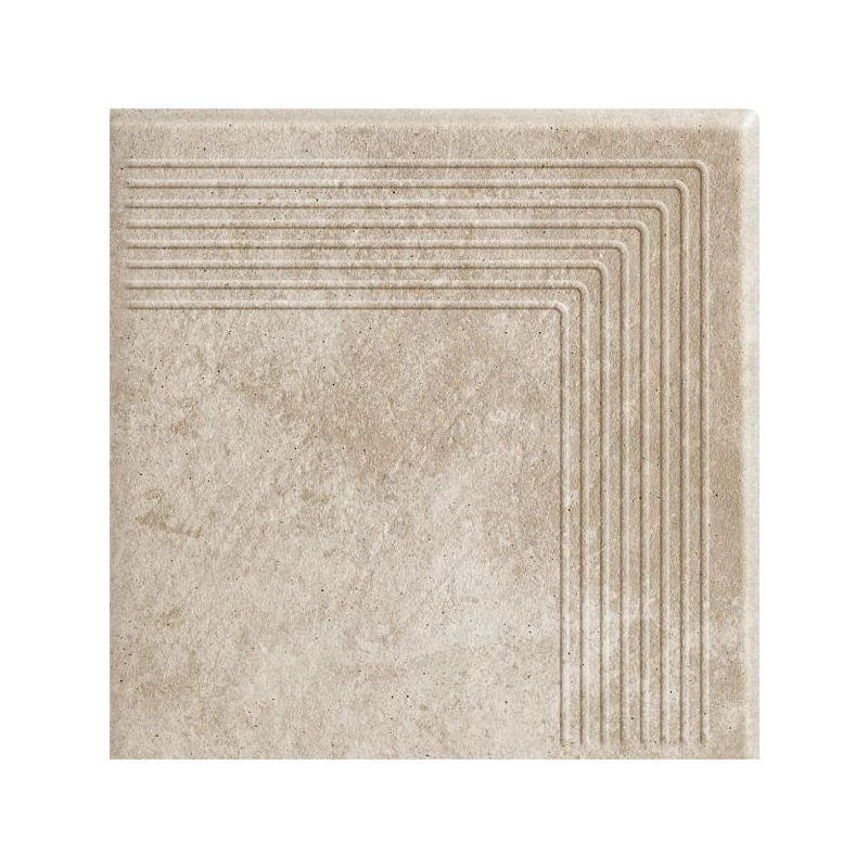 Viano Beige Stopnica Narożna 30x30 Paradyż