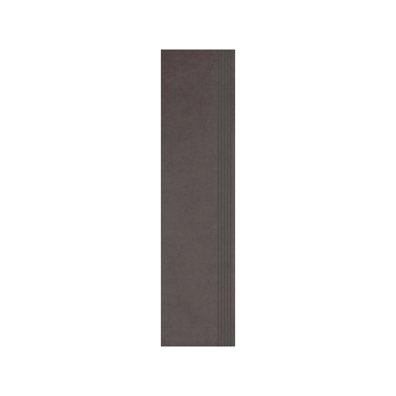 Intero Nero Stopnica Prosta Nacinana Mat. 29,8x119,8 Paradyż