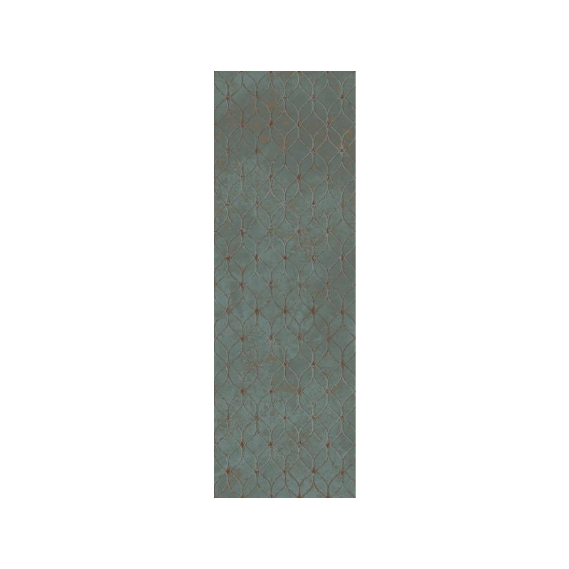 Unique Lady Green Ściana Rekt. Dekor 39,8x119,8 Paradyż