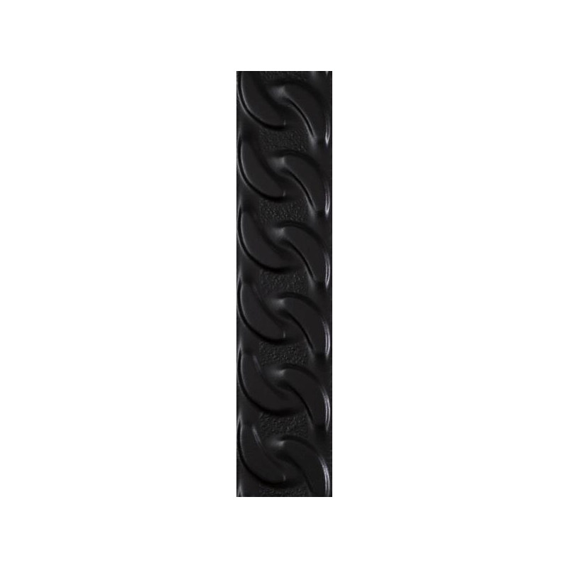 Fashion Spirit Black Listwa Struktura Mat 9x39,8 Paradyż
