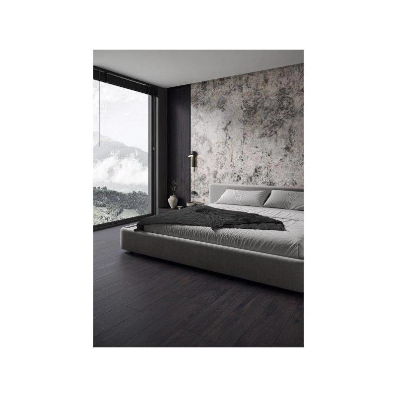 Woodcore Black Gres Szkl. Rekt. Struktura Mat. 19,8x119,8 Paradyż
