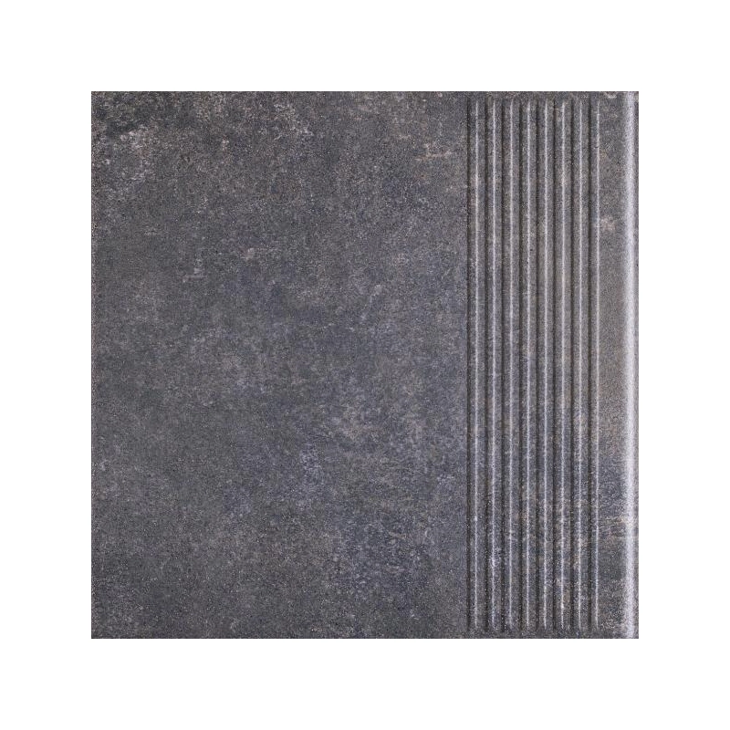 Viano Antracite Stopnica Prosta 30x30 Paradyż