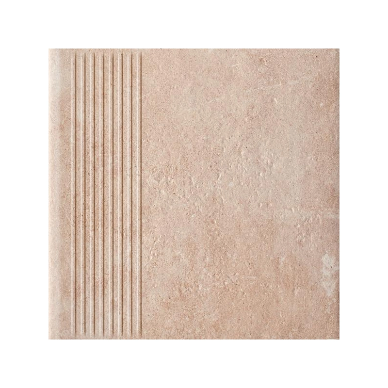 Scandiano Ochra Stopnica Prosta 30x30 Paradyż